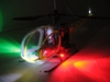 Heli Set mit 3 mm LEDs bis 40 cm Rumpflänge, Lande., Positionsl., Baecon blinkend-