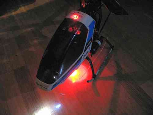 Hubschrauber LED Set T-REX 600, 5 mm LEDs Superhell, mit Landescheinw., Positionslicht, ACL Blitzer+