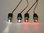 LED Beleuchtung für Kinder Autos (Rutscher/Elektro/Tret) Komplettset 2x weiss 2x rot 50cm Kabel