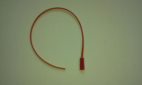 Akkukabel, Gegenkabel, 2x 0,14mm, Stecksystem BEC rot, Stecker (männlich)