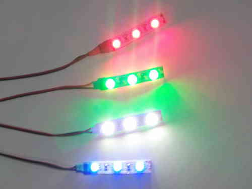 LED Streifen nicht Wassergeschützt IP 20 mit 5050 SMD LEDs (eine VKE=5cm)+
