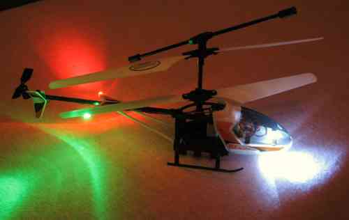 Heli Set 3 mm LEDs bis 30 cm Rumpfl Lande Positionsl Baecon+