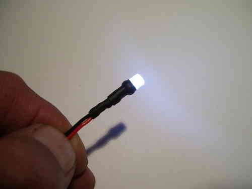 Pos-licht blinkend D=4,2mm 1-Chip m.Kappe/Fassung konfigurierbar+