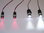 LED Beleuchtung für Kinder Autos Komplett 2x weiss/rot 50cm Kabel+